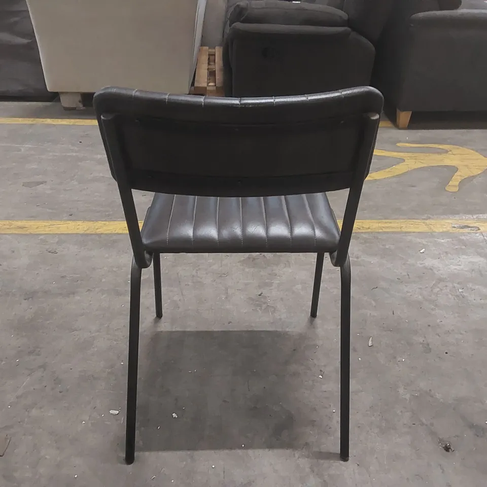 DINER LEATHER DINING CHAIR