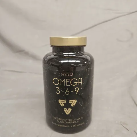 LARGE QUANTITY OF OMEGA 3-6-9 SUPPLEMENT BOTTLE