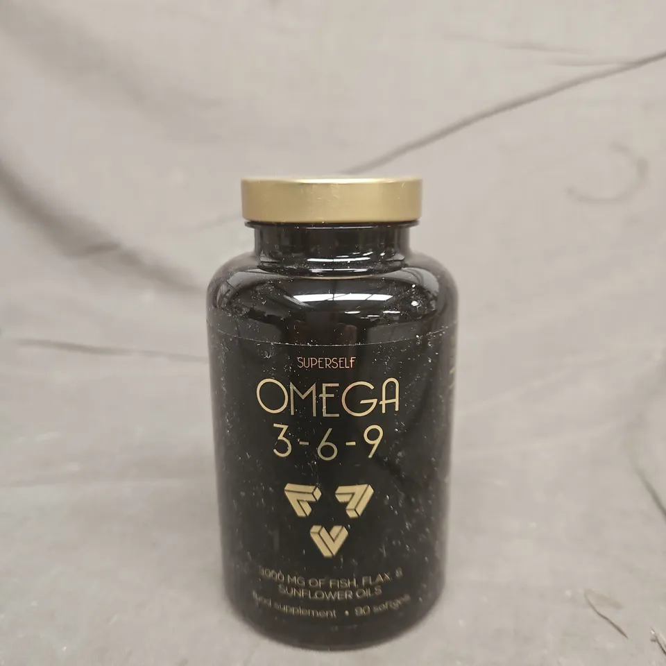 LARGE QUANTITY OF OMEGA 3-6-9 SUPPLEMENT BOTTLE