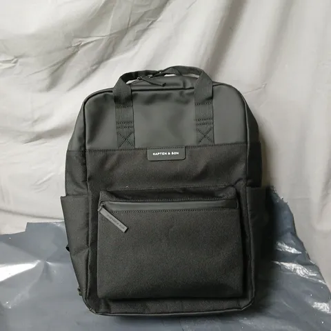 KAPTEN & SON BACKPACK – BLACK