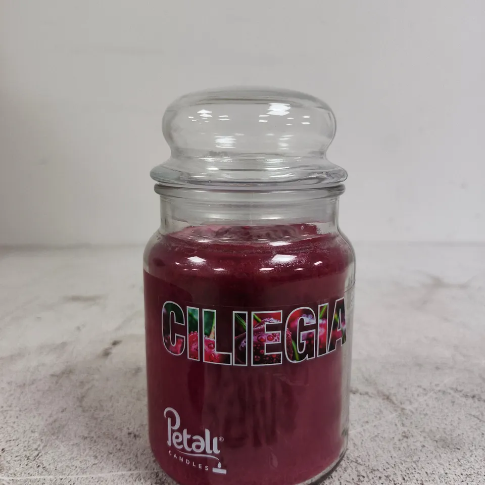 PETALI CANDLES CILIEGIA SCENTED JAR CANDLE - CHERRY