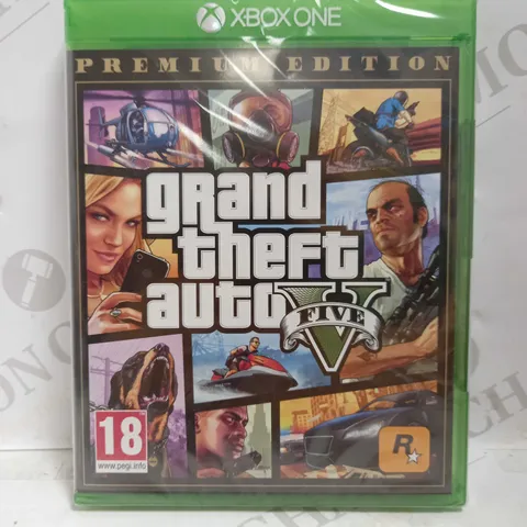 SEALED GRAND THEFT AUTO 5 XBOX ONE GAME
