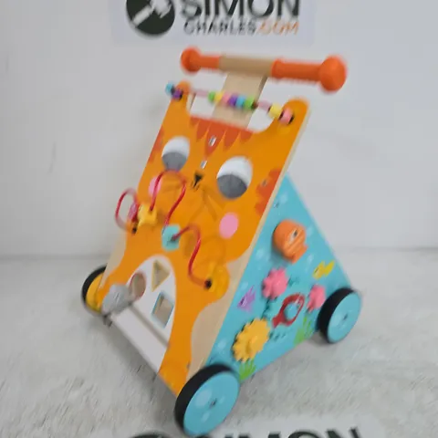 WOODEN ACTIVITY WALKER TOY