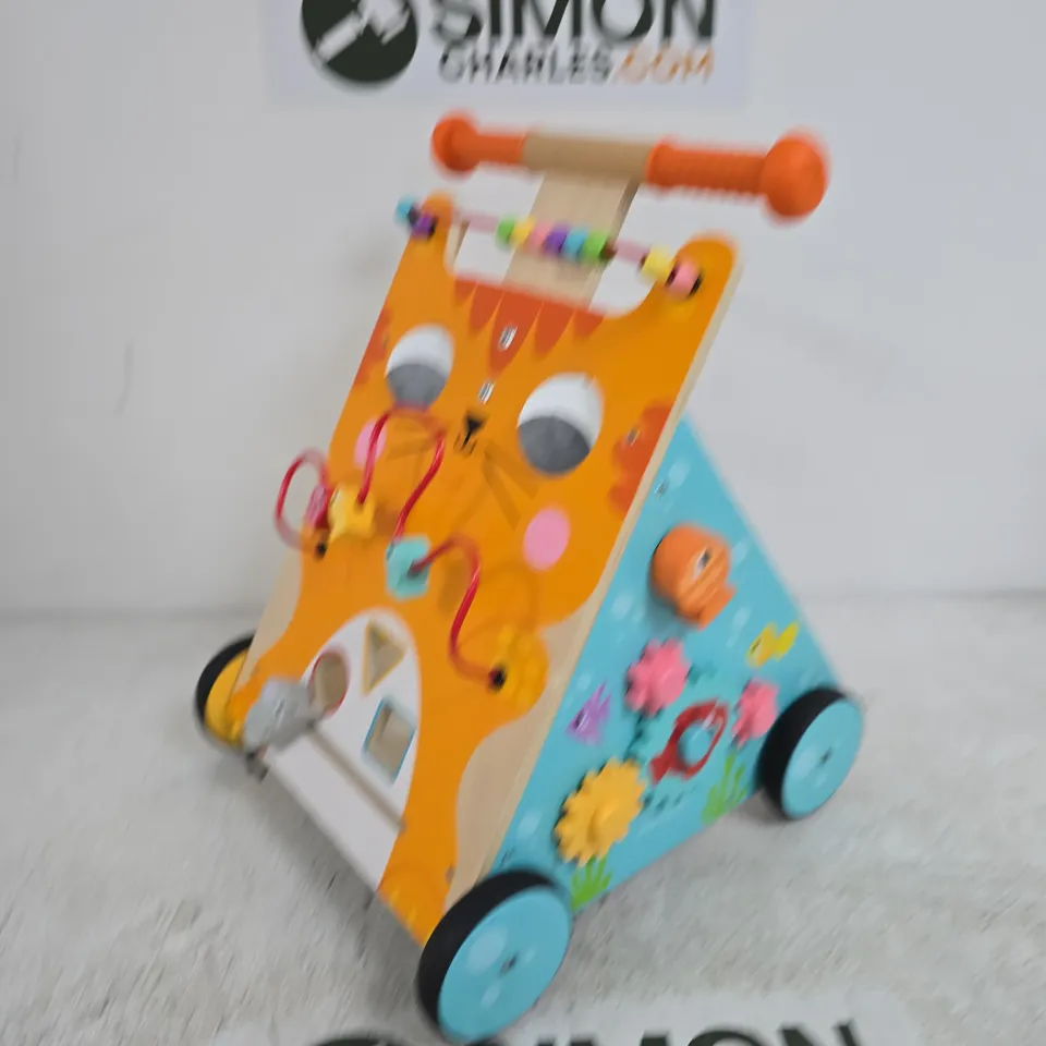 WOODEN ACTIVITY WALKER TOY