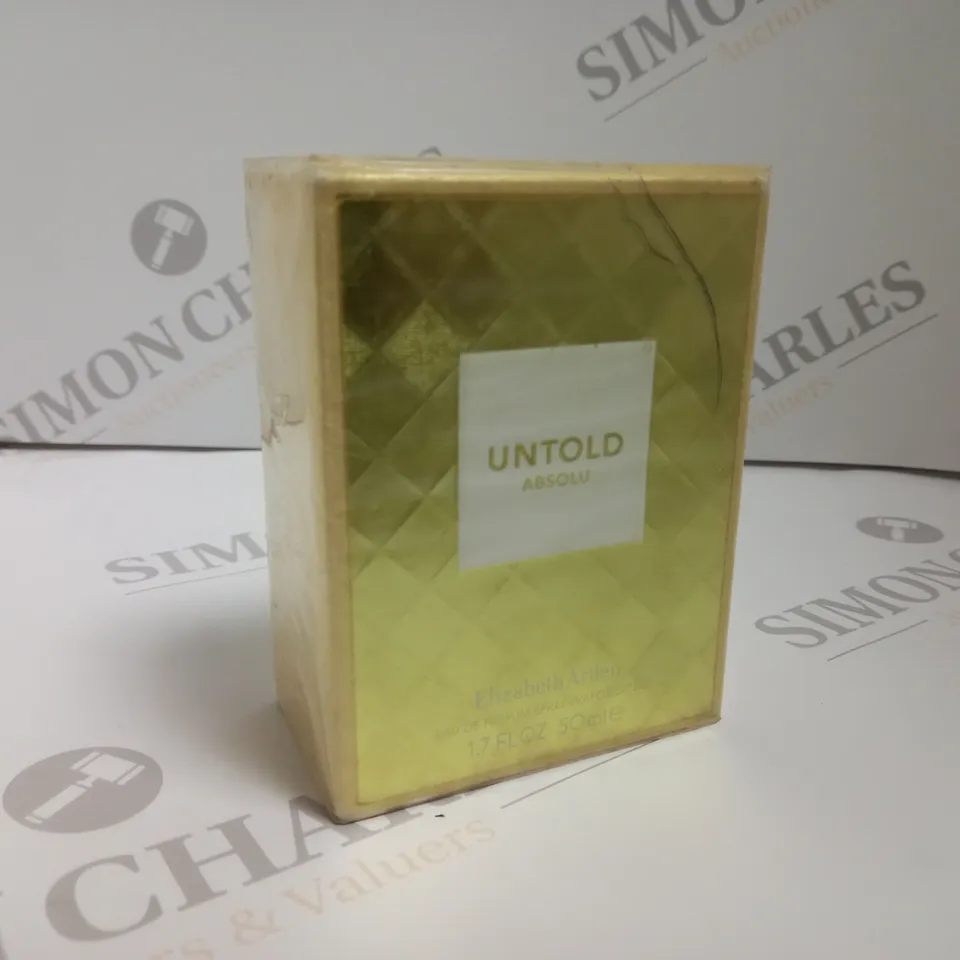 APPROXIMATELY 10 X 50ML SEALED ELIZABETH ARDEN UNTOLD ABSOLU EAU DE PARFUM SPRAY