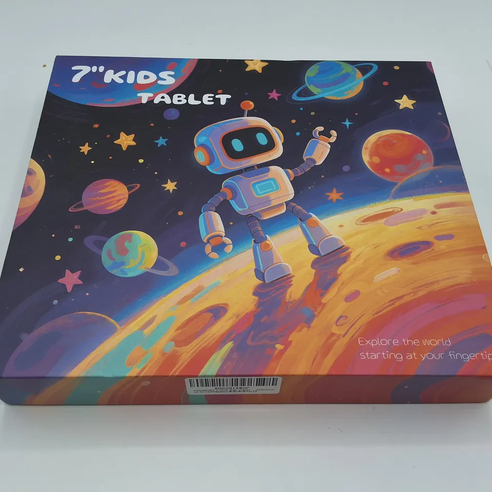 BOXED YUSUBCWY 7" KIDS TABLET WITH PROTECTIVE BLUE CASE