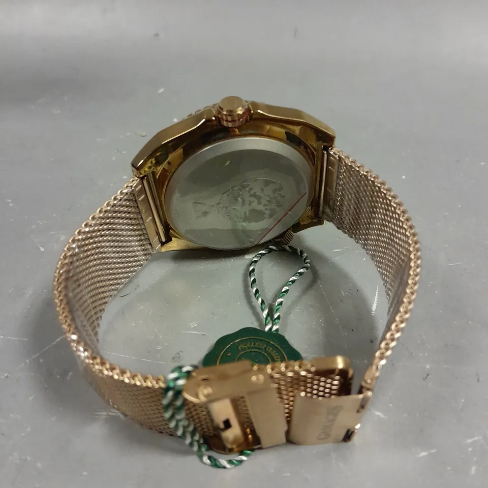 GAMAGES LONDON ATLAS ROSE WORLD VIEW WATCH