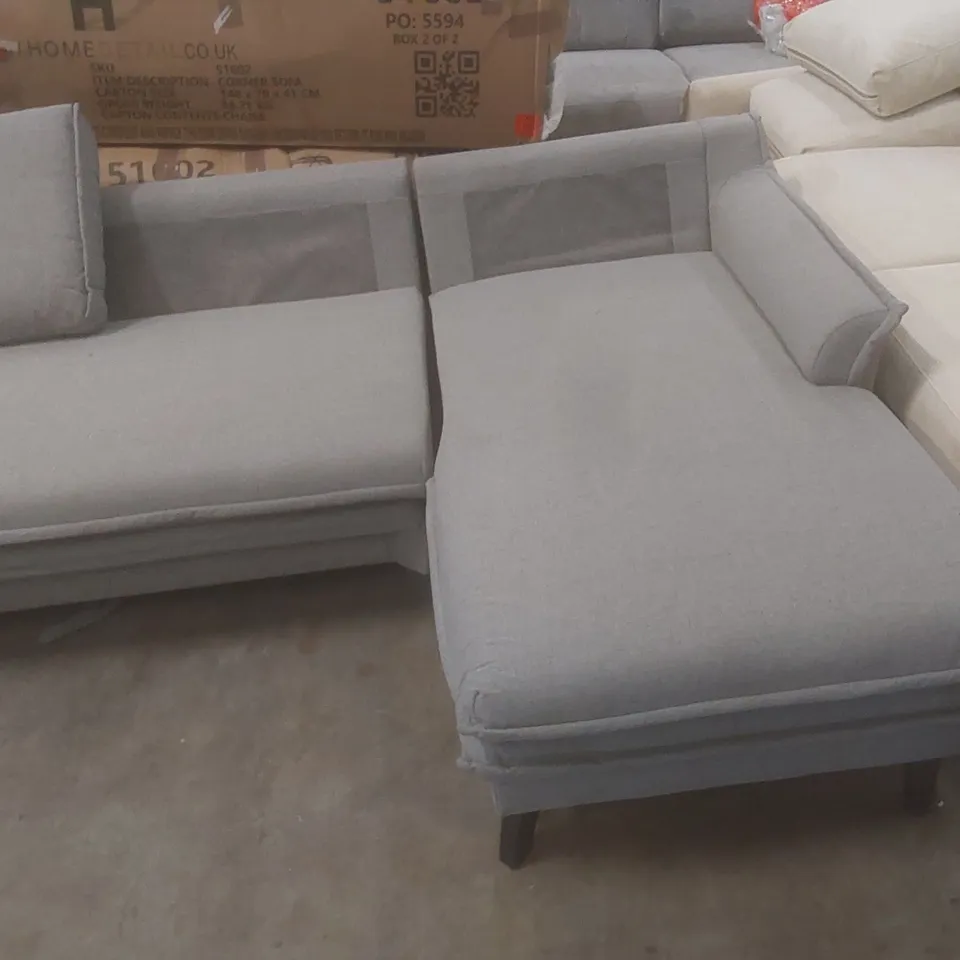 DESIGNER CHARLIE UPHOLSTERED CORNER SOFA