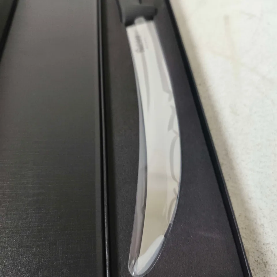 BUTCHER WIZARD CURVED KITCHEN KNIFE – STAINLESS STEEL BLADE IN PRESENTATION BOX
