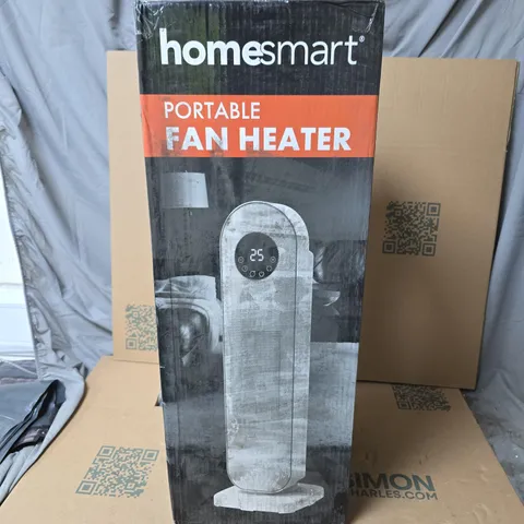 HOMESMART PORTABLE FAN HEATER – BOXED