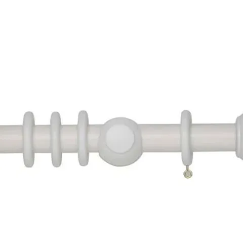 BOXED SINGLE CURTAIN POLE & HARDWARE