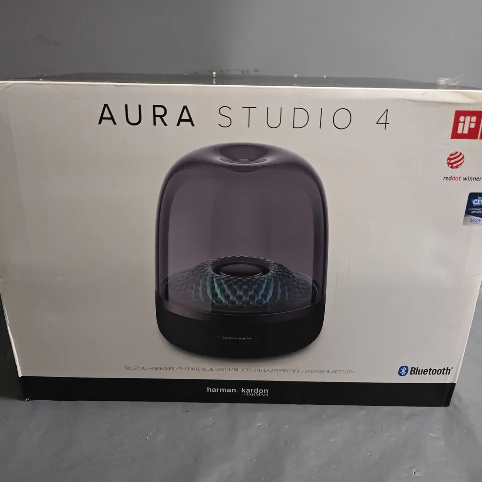 BOXED HARMON KARDON AURA STUDIO 4 BLUETOOTH SPEAKER