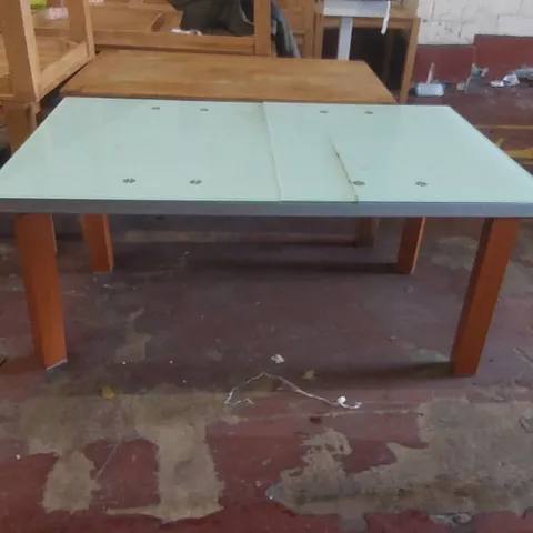 GLASS RESTAURANT DINING TABLE