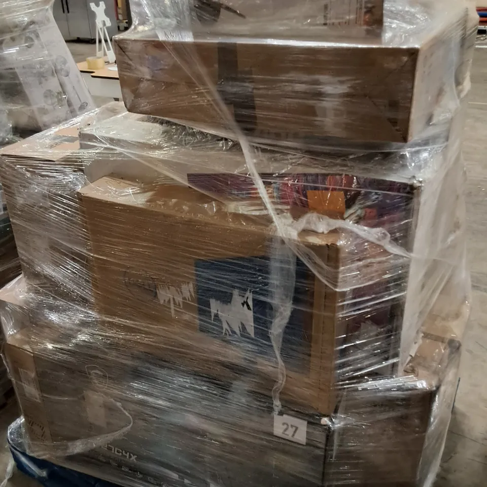 PALLET OF APPROXIMATELY 15 UNPROCESSED RAW RETURN TELEVISION AND MONITORS;