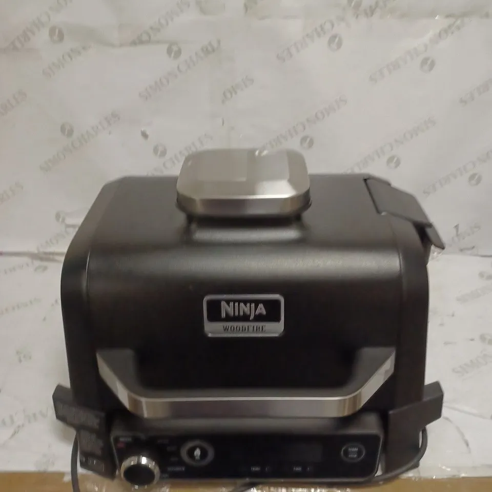 NINJA WOODFIRE ELECTRIC BBQ GRILL & SMOKER WITH AIR FRY FUNCTION OG701UKQ