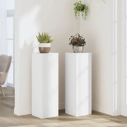 BOXED SET OF 2 PLANT STANDS