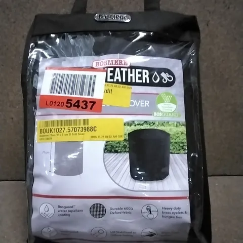 BAGGED BOSMERE 71CM W X 71CM D GRILL COVER 