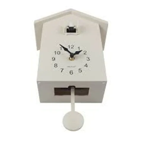 BOXED CAENAS WOOD WALL CLOCK