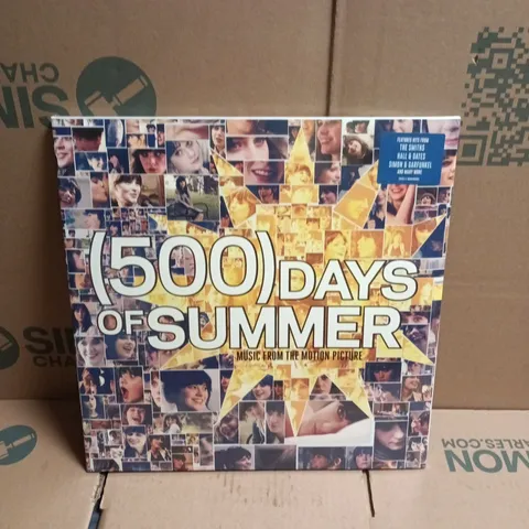SEALED (500) DAYS OF SUMMER SOUNDTRACK VINYL 