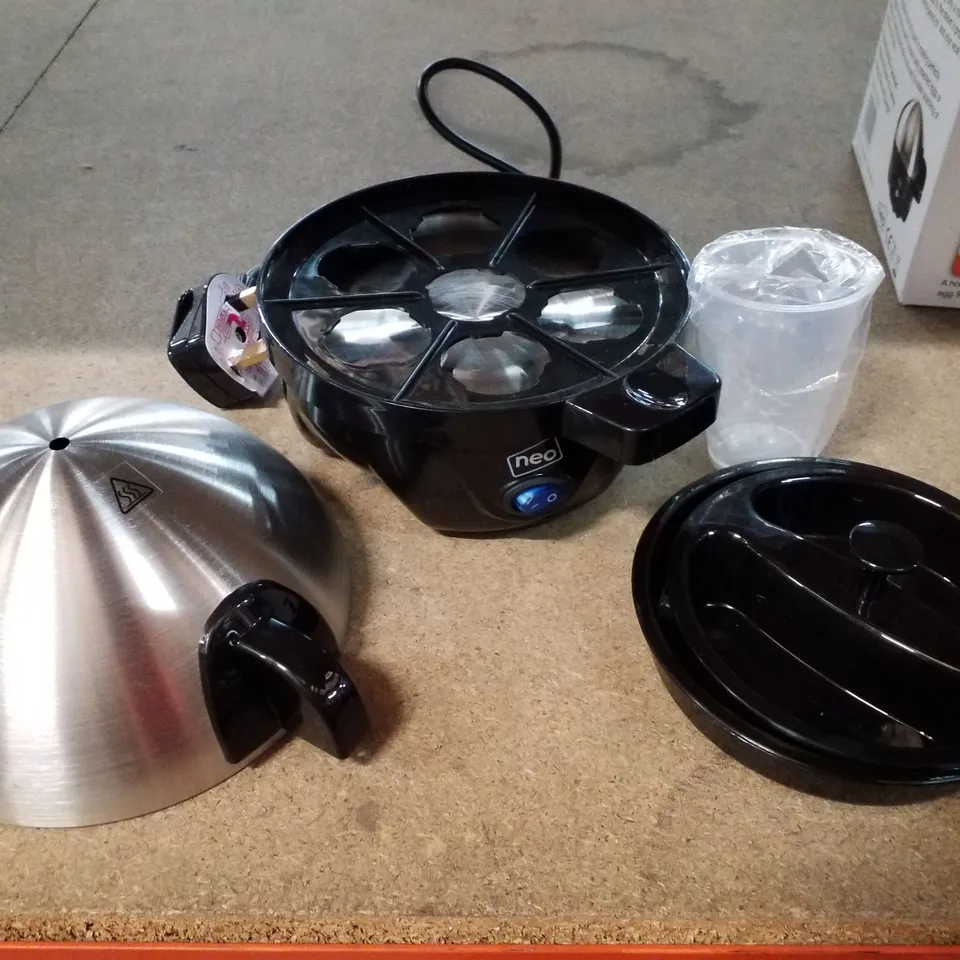 BOXED NEO 3 IN 1 EGG BOILER - BLACK
