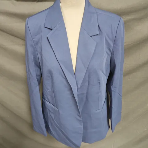 KAFFE SAKURA BLAZER IN BLUE INDIGO SIZE 42