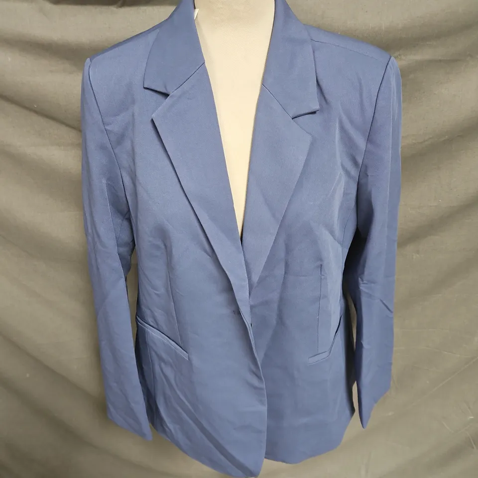 KAFFE SAKURA BLAZER IN BLUE INDIGO SIZE 42