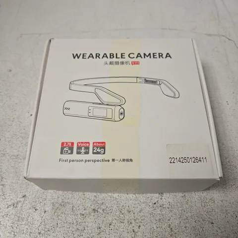 BOXED WEARABLE LIGHTWEIGHT CAMERA