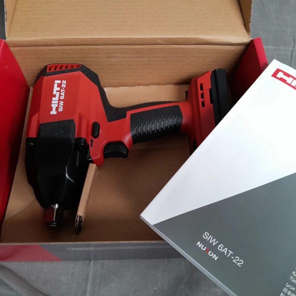 BOXED HILTI CORDLESS IMPACT WRENCH - SIW 6AT-22