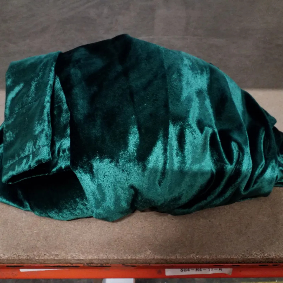 EXTRA LONG & EXTRA WIDE SHINY VELVET CURTAIN PANEL