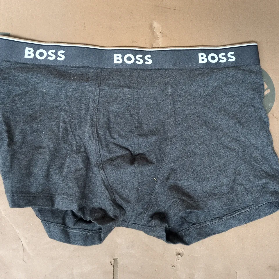 BOSS BOXER BRIEFS IN GREY SIZE LARGE