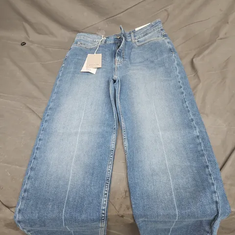 JIGSAW CARTER STRAIGHT LEG JEANS – MID BLUE, SIZE 30 (UK)