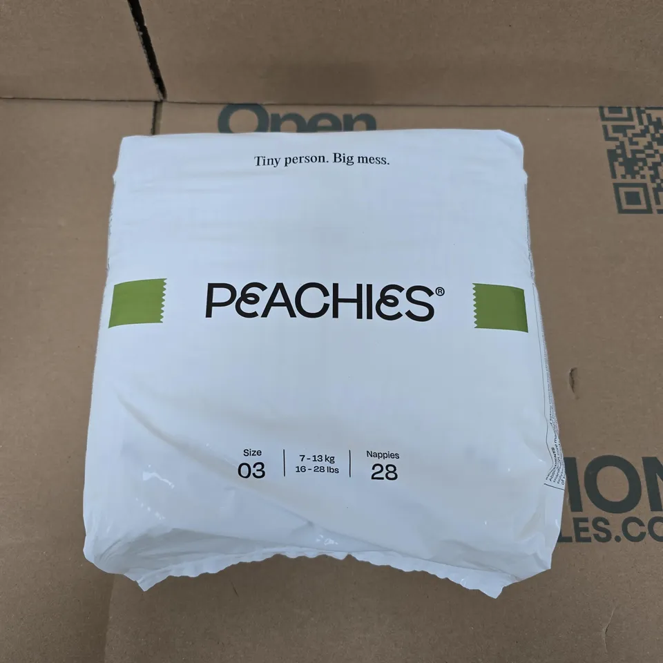 PEACHIES BABY NAPPIES SIZE 03 (7–13 KG) – 28 NAPPIES
