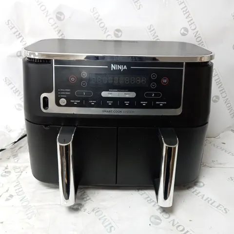 BOXED NINJA FOODI MAX 9.5L DUAL ZONE AIRFRYER AF451UK