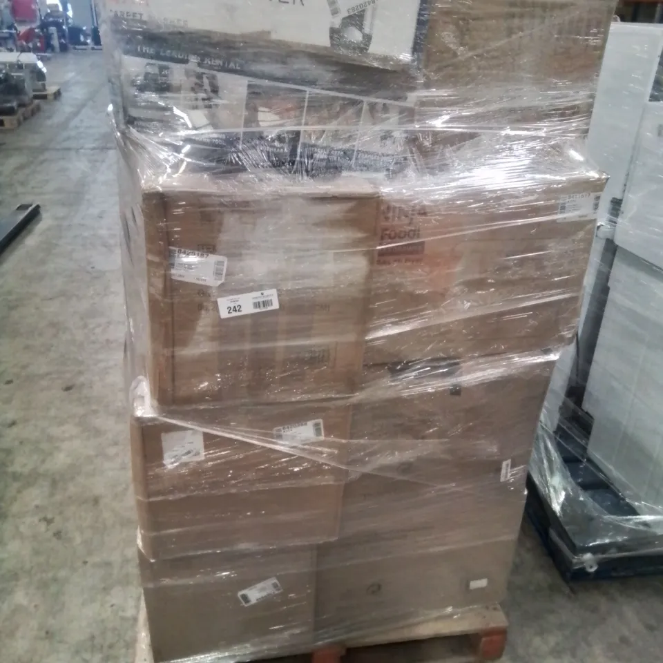 PALLET OF APPROXIMATELY 27 UNPROCESSED RAW RETURN HOUSEHOLD AND ELECTRICAL GOODS TO INCLUDE;