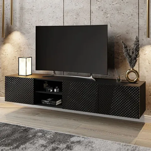 BOXED GEORGIA WALL MOUNTED TV STAND -2 BOXES-