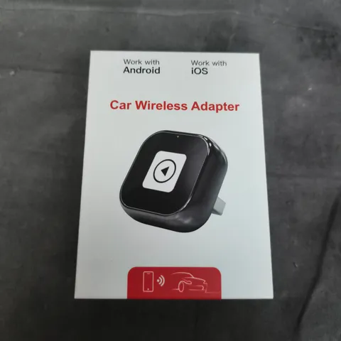 CAR WIRELESS ADAPTER – BLUETOOTH RECEIVER FOR ANDROID & IOS