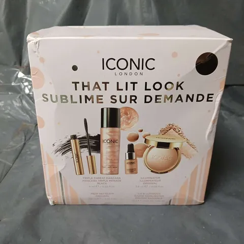 BOXED ICONIC THAT LIT LOOK BEAUTY SET 