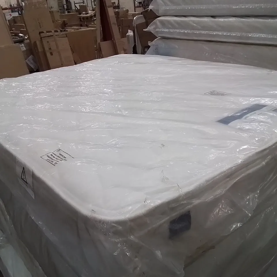 QUALITY BAGGED SILENTNIGHT MIRACOIL PILLOWTOP 5' KINGSIZE MATTRESS  RRP £499