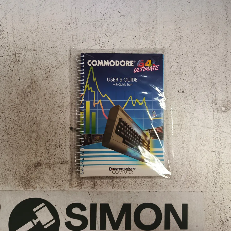 COMMODORE 64 ULTIMATE HOME COMPUTER – BEIGE KEYBOARD CONSOLE (BOXED)