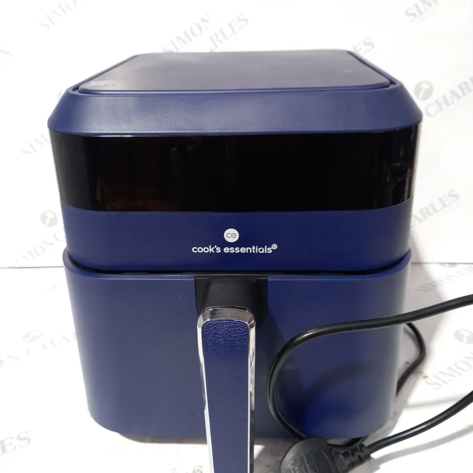 BOXED COOK'S ESSENTIALS 5.8L AIR FRYER IN NAVY