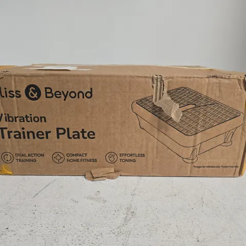 BLISS & BEYOND VIBRATION TRAINER PLATE – BOXED