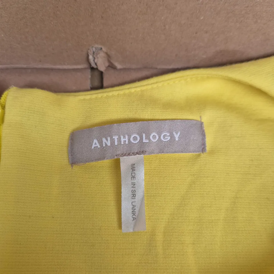 ANTHOLOGY WOMEN'S YELLOW GARMENT – UK 18 (EU 46 / US 14)