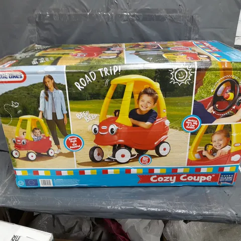 BOXED LITTLE TIKES COZY COUPE - COLLECTION ONLY