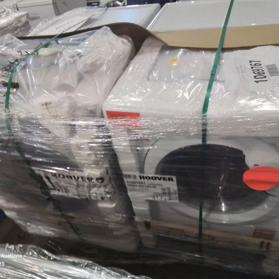 PALLET OF APPROXIMATELY 4 UNPROCESSED RAW RETURN WHITE GOODS TO INCLUDE;