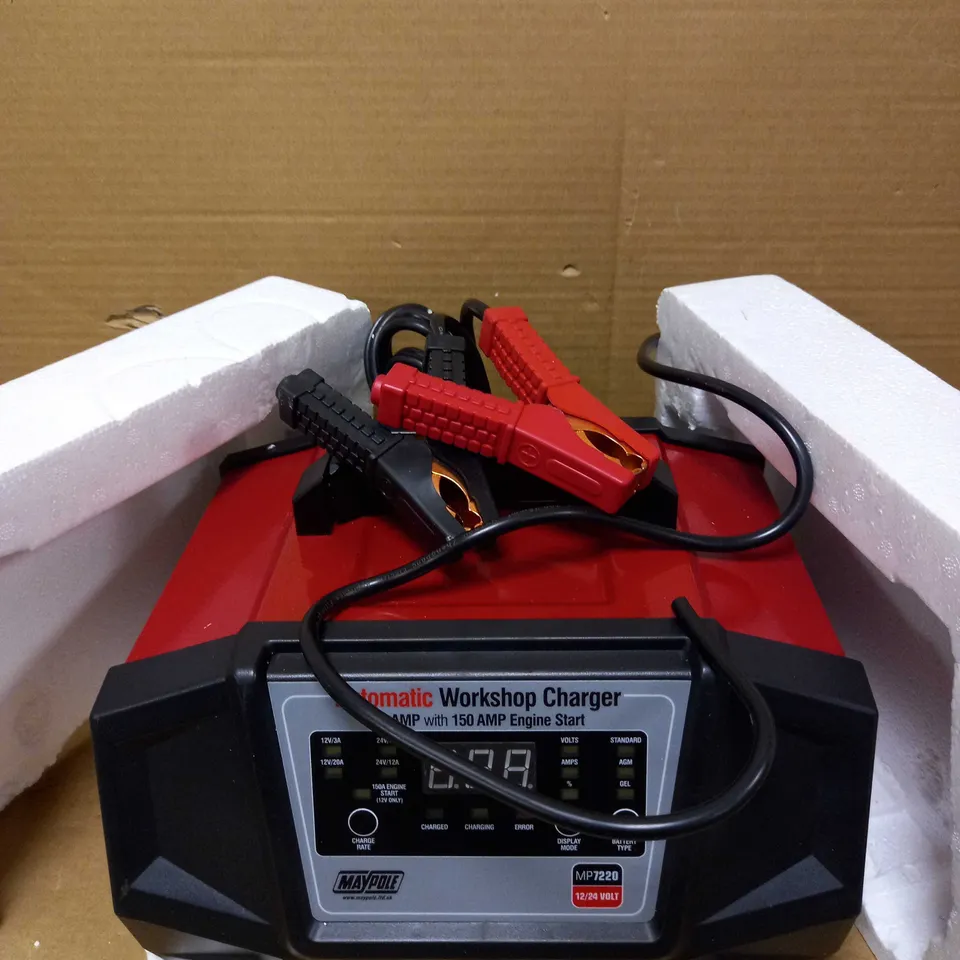AUTOMATIC WORKSHOP CHARGER 