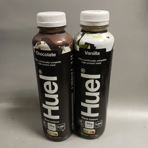 APPROXIMATELY 10 HUEL COMPLETE MEAL DRINKS IN VARIOUS FLAVOURS - COLLECTION ONLY 
