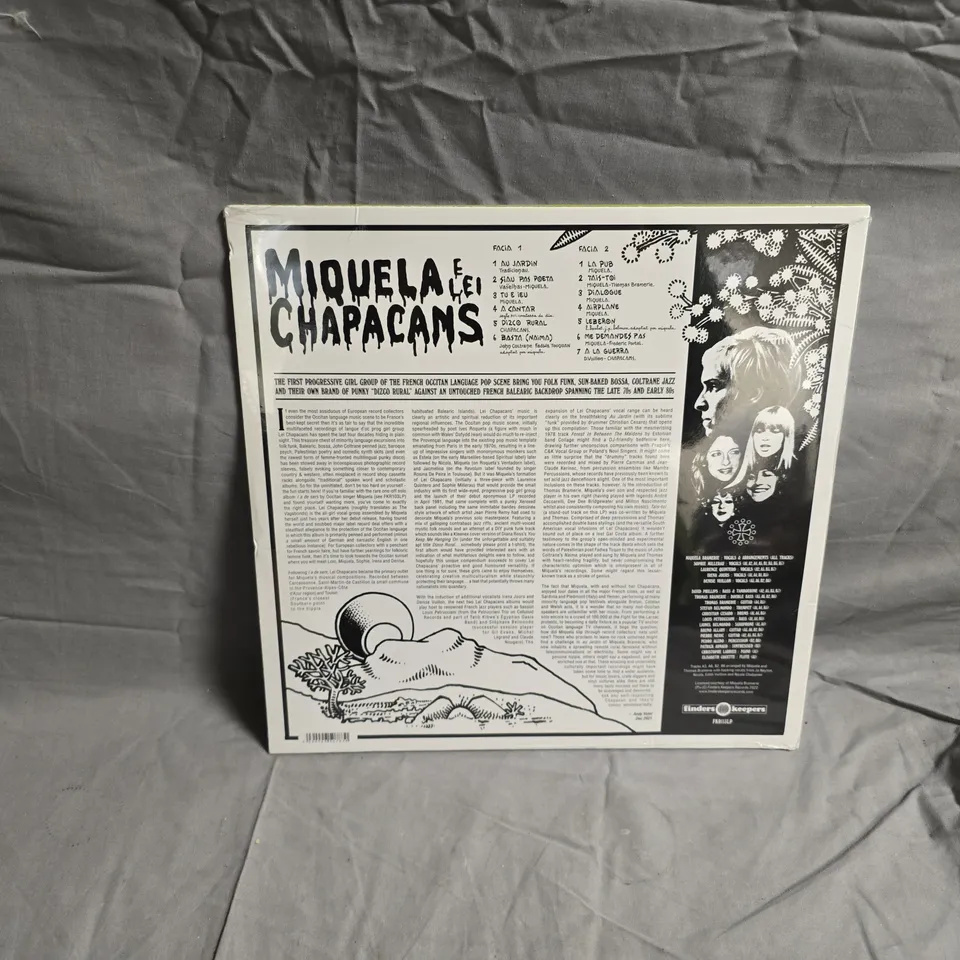 SEALED MIQUELA CHAPACANS – FINDERS KEEPERS VINYL LP (MUSIC ALBUM)
