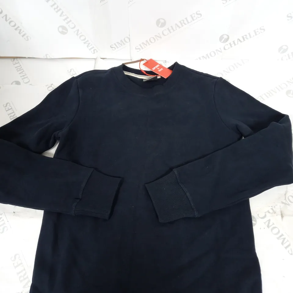 SUPERDRY CASUAL NAVY SWEATSHIRT SIZE XXS