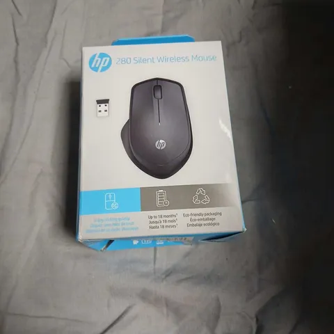 BOX OF ASSORTED ELECTRICAL ITEMS INCLUDING HP 280 SILENT WIRELESS MOUSE –  MOBILE WIFI 4G/5G LTE BOXED 