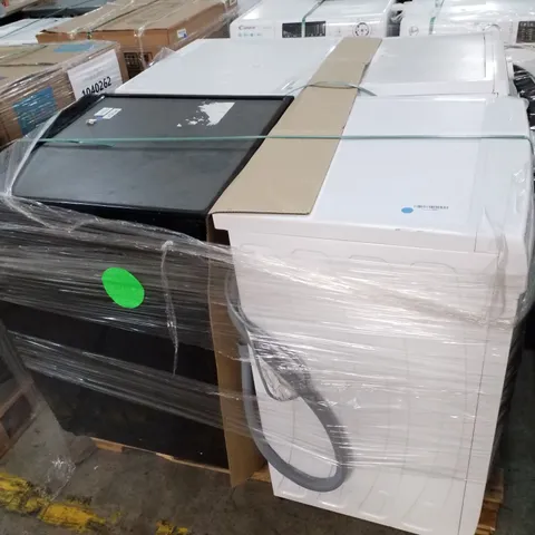 PALLET OF APPROXIMATELY 4 UNPROCESSED RAW RETURN WHITE GOODS TO INCLUDE;